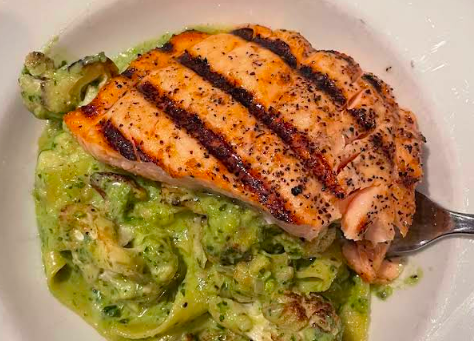 Eleven Eleven Mississippi signature dishes Grilled Salmon
Assorted Wild Mushrooms & Pecorino Polenta
Eleven Eleven Bistro Burger
